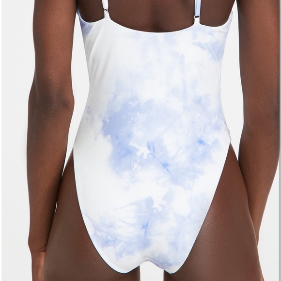 Jonathan SIMKHAI Ingrid One Piece in Sky Tie Dye - Picture 6 of 16